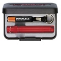 Maglite Solitaire LED AAA Flashlight Presentation Box Red J3A032